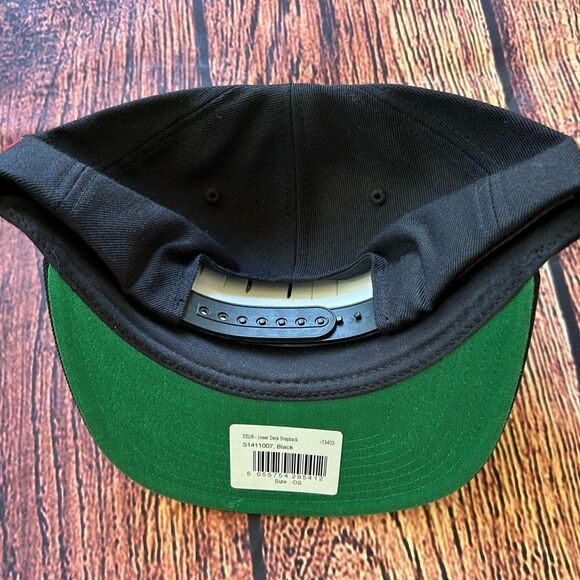 SSUR Lower Deck‎ Black SnapBack Hat - Picture 6 of 7